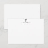 Aangepaste  DOG-kaart Notitiekaartje (Voorkant / Achterkant)