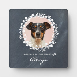 Aangepaste Dog Memorial Pet Loss Keepomwille Foto  Fotoplaat