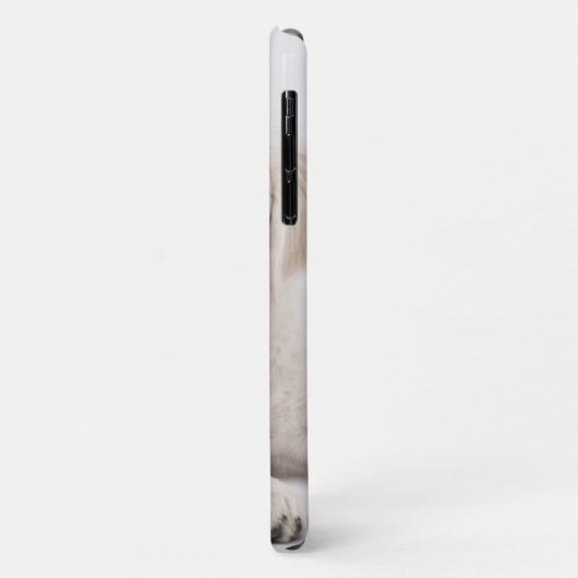 Aangepaste dog Mum Photo Script Simple Modern Mini Case-Mate iPhone Case (Achterkant/links)