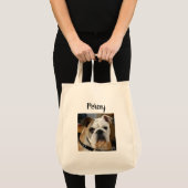 Aangepaste Dog Photo Canvas tas (Voorkant (product))