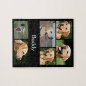 Aangepaste Dog Photo Collage Legpuzzel (Horizontaal)
