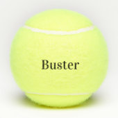 Aangepaste Dog Tennis Balls Tennisballen (Achterkant)