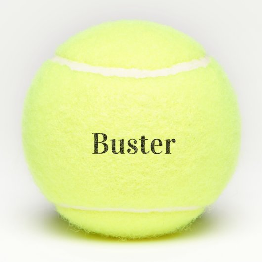 Aangepaste Dog Tennis Balls Tennisballen (Achterkant)