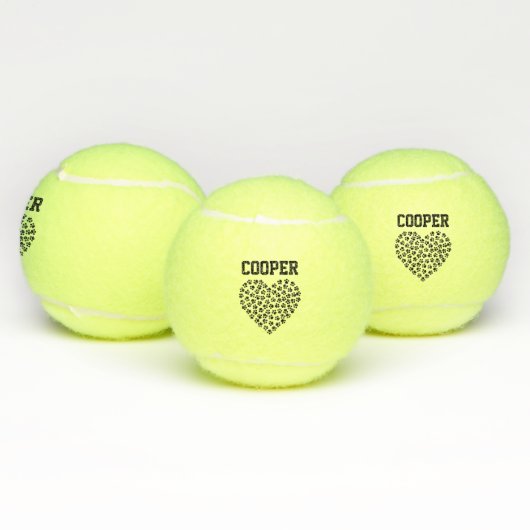 Aangepaste Dog Tennis Balls Tennisballen (Multi)