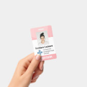 Aangepaste dokter, verpleegkundige, Gezondheidsass Badge (Handheld)