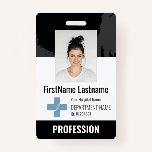 Aangepaste dokter, verpleegkundige, Gezondheidsass Badge (Voorkant)