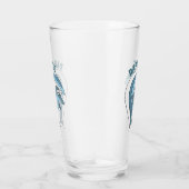 Aangepaste dolfijn glas (Rechts)