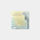 Aangepaste Dolphin-Kantoor organiseren uw dag Post-it® Notes (Voorkant)