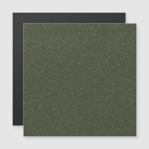 Aangepaste donkergespikkelde groene magnetische Ka Uitnodiging