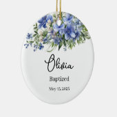 Aangepaste doop keramisch ornament (Rechts)