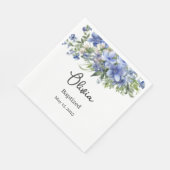 Aangepaste doop servet (Hoek)