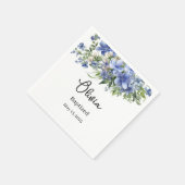 Aangepaste doop servet (Hoek)