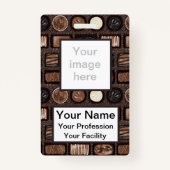 Aangepaste doos voor Chocolates Badge (Voorkant)