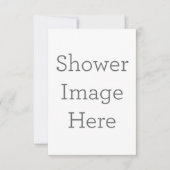 8.9 x 12.7 cm Enkele bedankkaart (Voorkant)