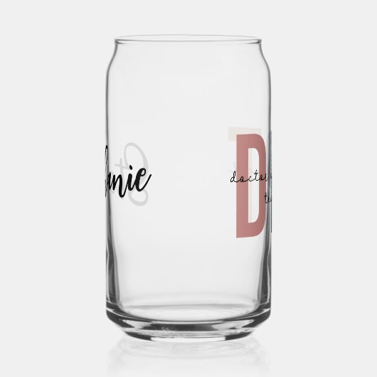 Aangepaste DPT Doctor in de Fysieke Behandeling Blikvorm Glas (Rechts)