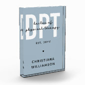 Aangepaste DPT Doctor in de Fysieke Behandeling Fotoblokken (Links)