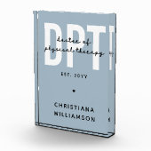 Aangepaste DPT Doctor in de Fysieke Behandeling Fotoblokken (Rechts)