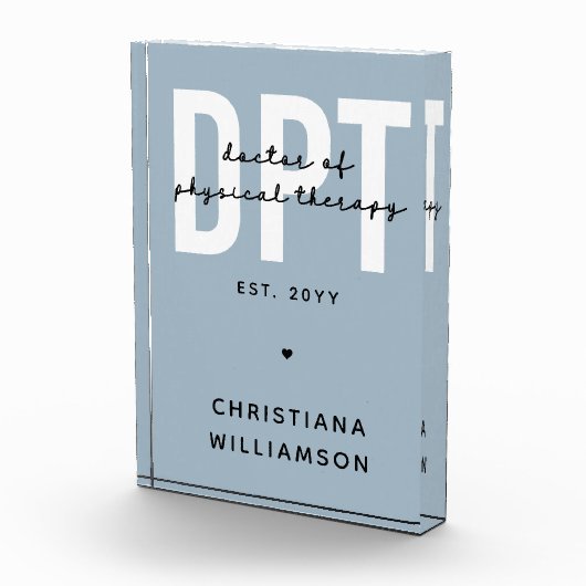 Aangepaste DPT Doctor in de Fysieke Behandeling Fotoblokken (Rechts)