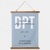 Aangepaste DPT Doctor in de Fysieke Behandeling Hangend Wandkleed (Voorkant)