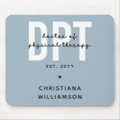 Aangepaste DPT Doctor in de Fysieke Behandeling Muismat (Voorkant)