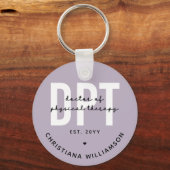 Aangepaste DPT Doctor in de Fysieke Behandeling Sleutelhanger (Voorkant)