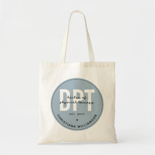 Aangepaste DPT Doctor in de Fysieke Behandeling Tote Bag
