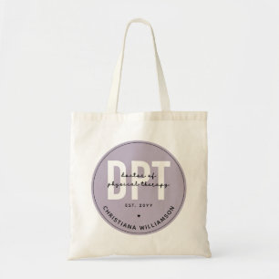 Aangepaste DPT Doctor in de Fysieke Behandeling Tote Bag