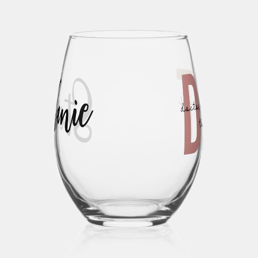 Aangepaste DPT Doctor in de Fysieke Behandeling Wijnglas Zonder Voet (Rechts)