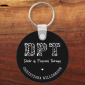 Aangepaste DPT Doctor in de Fysieke Therapie Cadea Sleutelhanger (Voorkant)