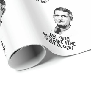Aangepaste DR. FAUCI Cadeaupapier
