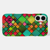 Aangepaste draagtas met kerstcontrole voor patroon Case-Mate iPhone case (Achterkant (horizontaal))