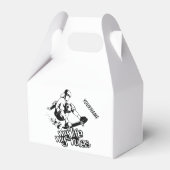 Aangepaste draagtas voor skateboarden bedankdoosjes (Achterkant)