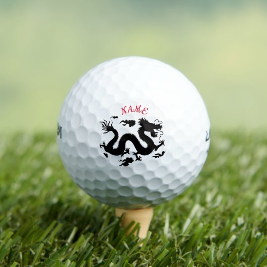 AANGEPASTE DRAGON GOLF BALL GOLFBALLEN (Insitu Shirt)