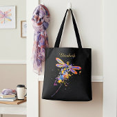 Aangepaste Dragonfly-Canvas tas