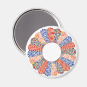 Aangepaste  Dresden Bord Quiltmagneet Magneet (Voorkant / Achterkant)