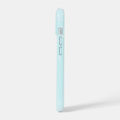 Aangepaste drie kleine varkens met hun huizen iPhone 15 case (Linkerkant)