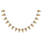 Aangepaste driehoek Bunting Banner "Happy" (Alle)