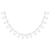 Aangepaste Driehoek Feest Vlaggen Banner (Alle)