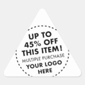 Aangepaste Driehoek Stickers 45% OFF Bulk Kopen Ko (Voorkant)