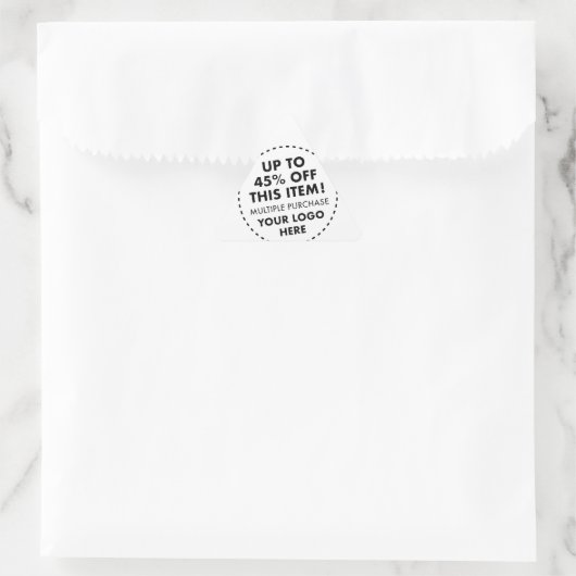 Aangepaste Driehoek Stickers 45% OFF Bulk Kopen Ko (Tas)