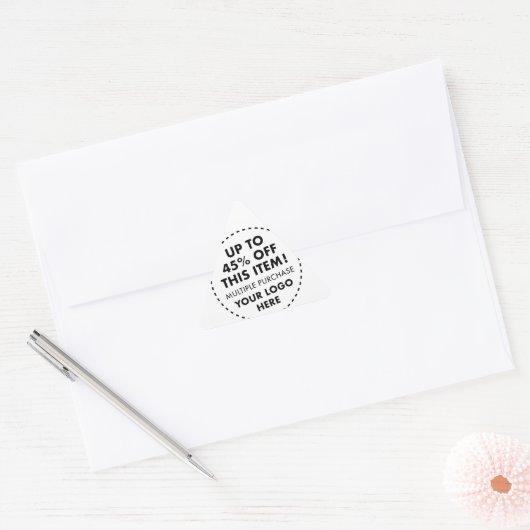 Aangepaste Driehoek Stickers 45% OFF Bulk Kopen Ko (Envelop)