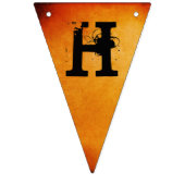 aangepaste driehoek voor Halloween Chandelier Vlaggetjes (Tweede vlag)