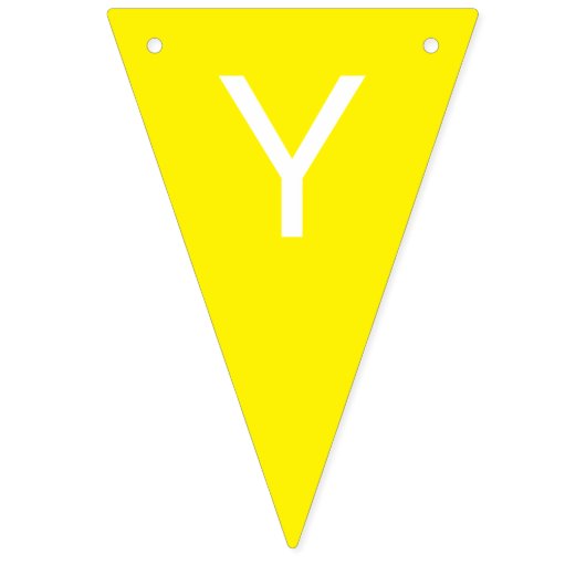 Aangepaste driehoek voor meerdere kleuren vlaggetjes (Tweede vlag)