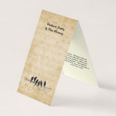 Aangepaste  driekleurig, dragende Kaarten voor het (Voorkant)