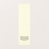 Aangepaste  driekleurig, dragende Kaarten voor het (Binnenkant ongevouwen)