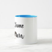 Aangepaste driekleurige Cavalier-cadeaus Mok (Midden)