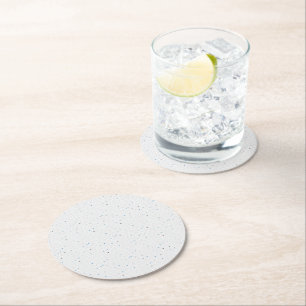 Aangepaste drinkhouders   Papier, bar- en merkstij Ronde Kartonnen Onderzetter