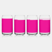 Aangepaste drinksets | Stijlvolle feestglazen Blikvorm Glas (Achterkant)