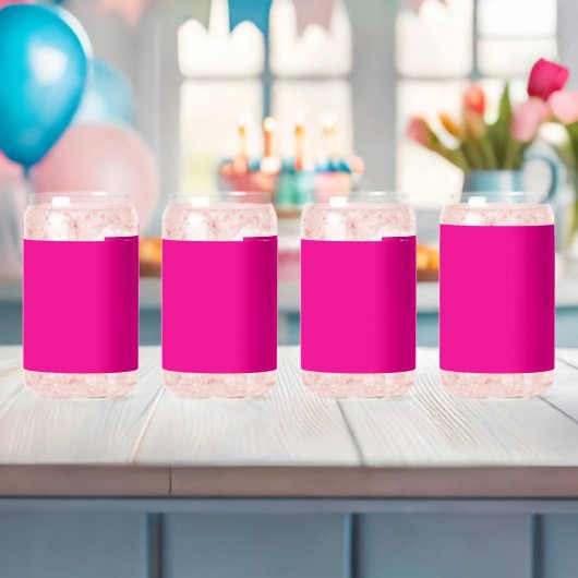 Aangepaste drinksets | Stijlvolle feestglazen Blikvorm Glas (Insitu (Baby Shower))