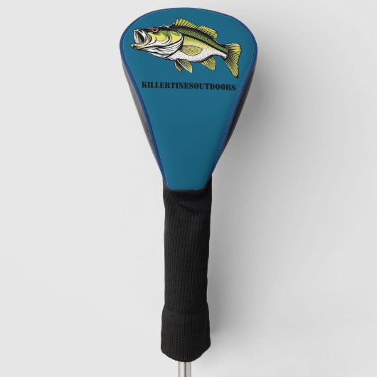 Aangepaste driver hoes golfheadcover (Voorkant)